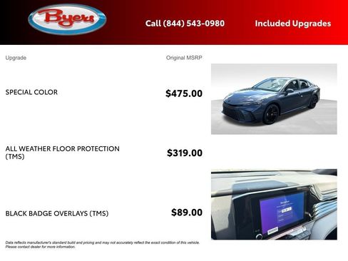 New 2026 Toyota Camry SE FWD image 4