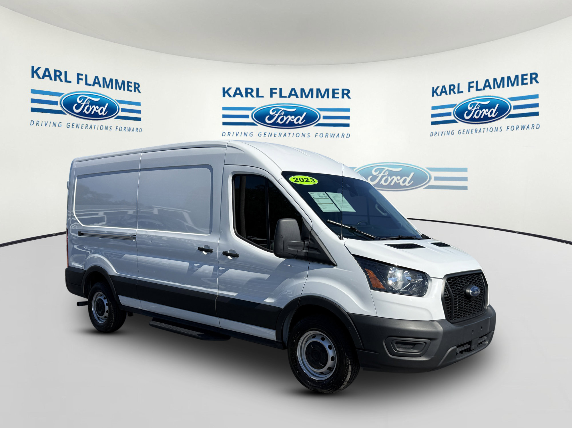 Certified 2023 Ford Transit 250 Medium Roof w/ Load Area Protection Package RWD image 1