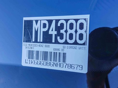 Certified 2022 Mercedes-Benz S 500 S 500 image 29