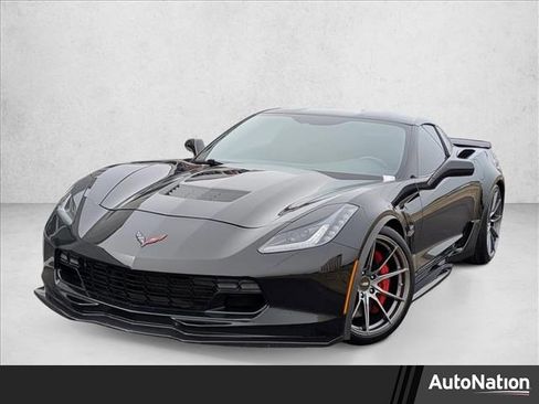 Used 2017 Chevrolet Corvette Grand Sport w/ Carbon Flash Badge Package image 1