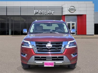 Used 2021 Nissan Armada Platinum w/ Captain's Chairs Package
