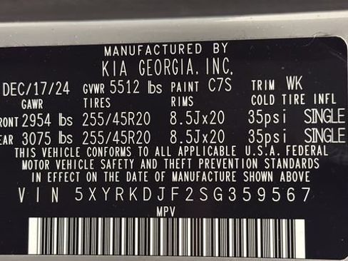 Used 2025 Kia Sorento SX Prestige AWD/4WD image 29