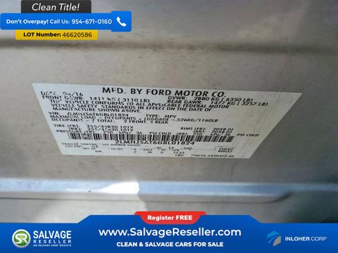 Used 2016 Lincoln MKT AWD w/ Equipment Group 201A image 4