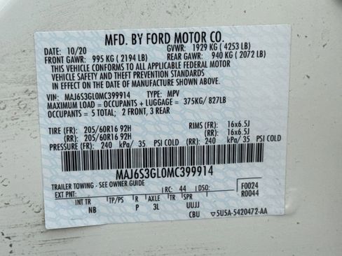 Used 2021 Ford EcoSport SE AWD/4WD image 31