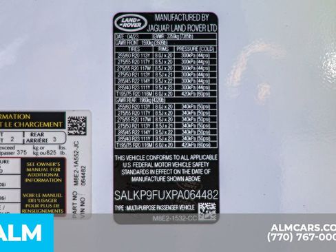 Used 2023 Land Rover Range Rover SE AWD/4WD image 71