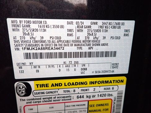 Used 2024 Ford Expedition Max Limited image 51