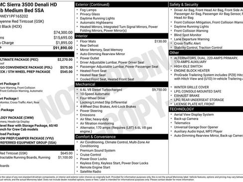 Used 2023 GMC Sierra 3500 Denali w/ Denali Ultimate Package image 48