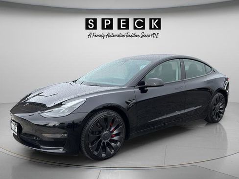 Used 2023 Tesla Model 3 Performance AWD/4WD image 1