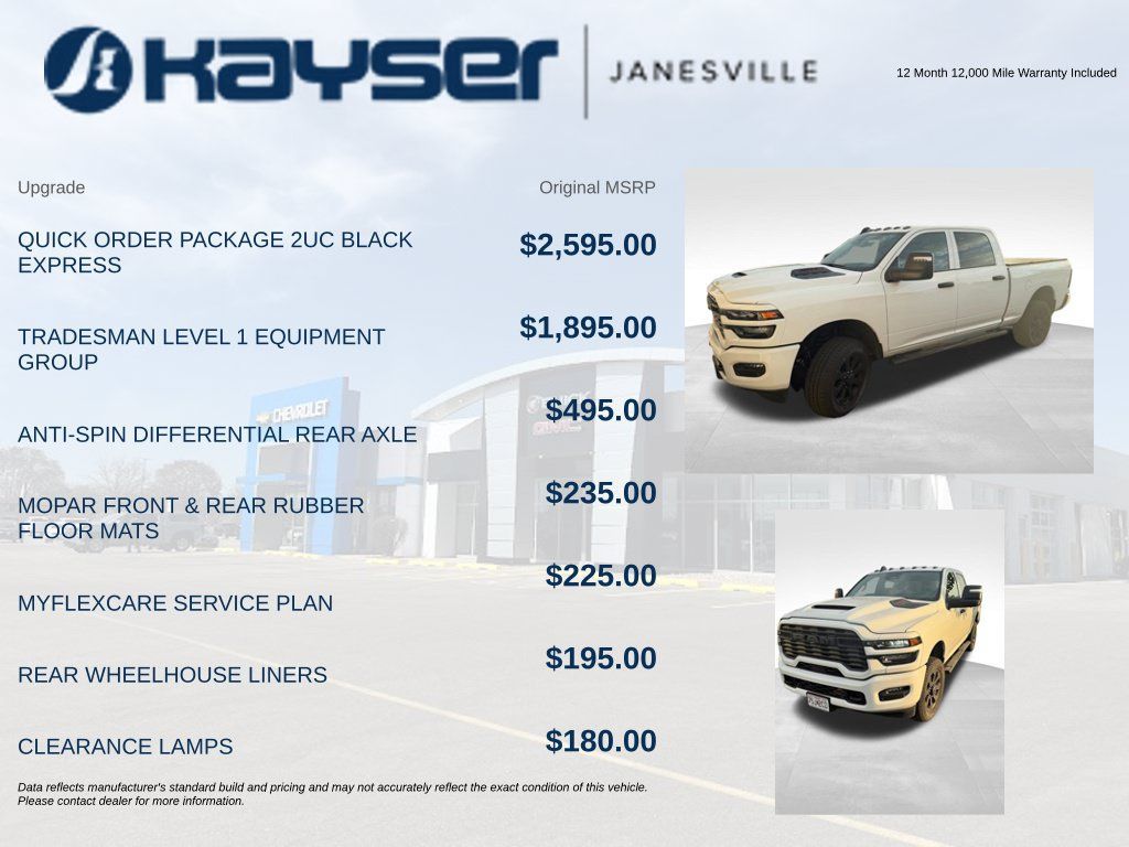 Used 2026 RAM 2500 Tradesman AWD/4WD image 2