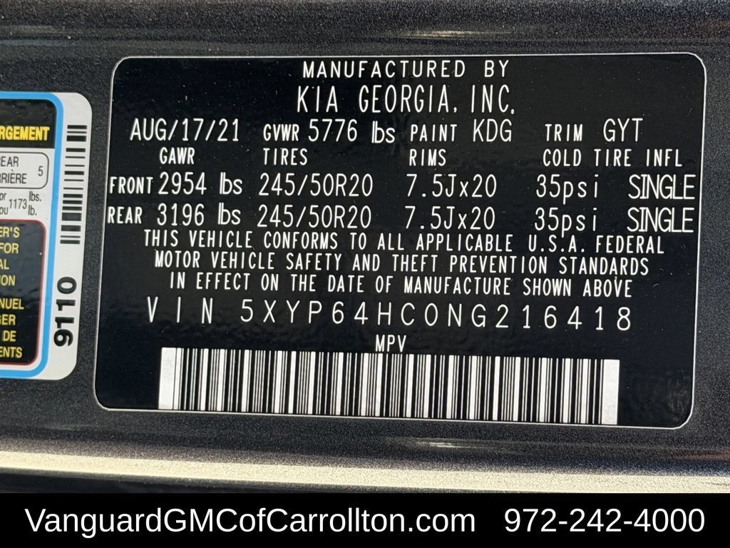 Used 2022 Kia Telluride S FWD image 37