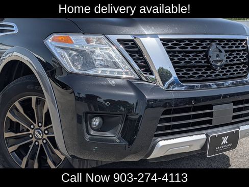 Used 2017 Nissan Armada Platinum w/ Captain Seat Package RWD image 11