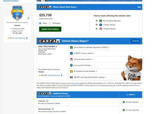 Used 2022 Tesla Model 3 image 3