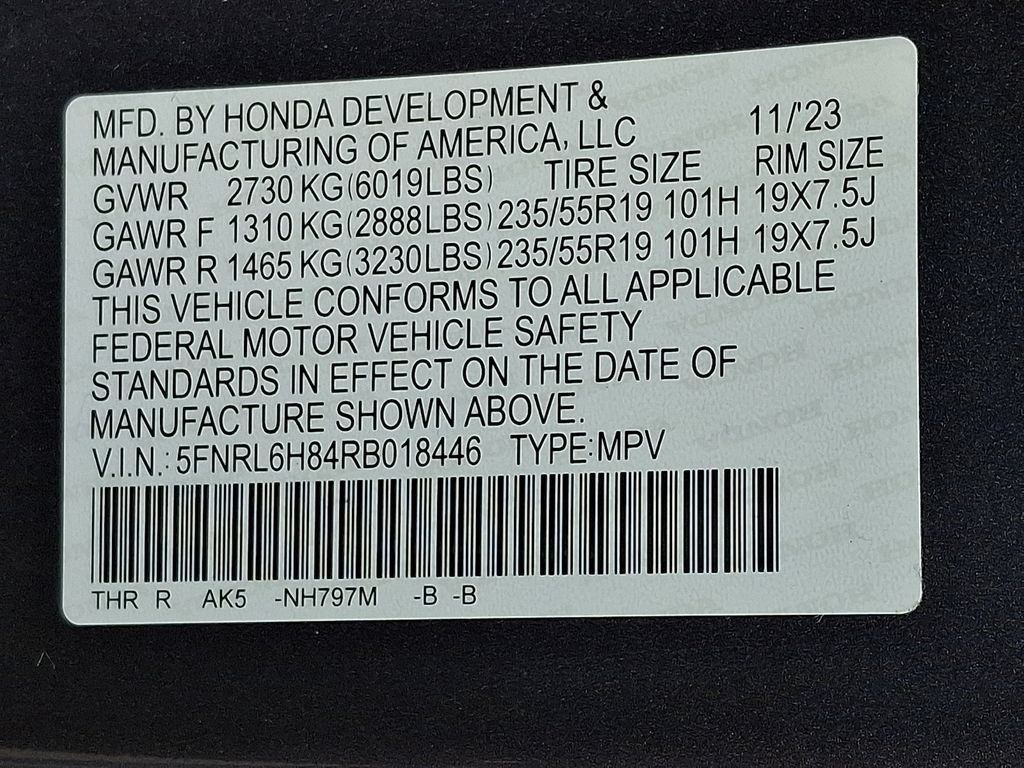 Used 2024 Honda Odyssey Touring image 27
