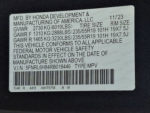 Used 2024 Honda Odyssey Touring image 27