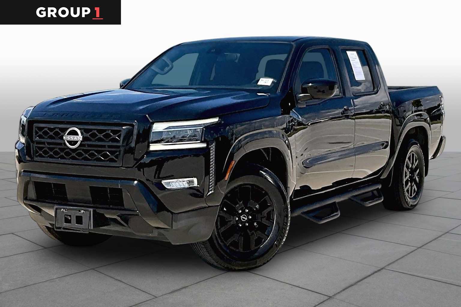 Used 2023 Nissan Frontier SV w/ Midnight Edition Package RWD image 1