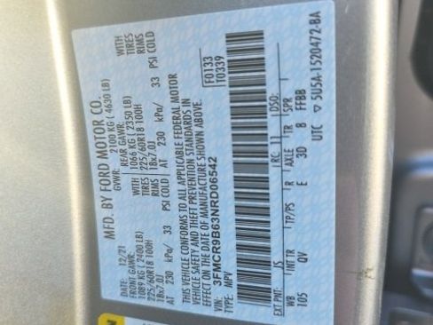 Used 2022 Ford Bronco Sport Big Bend w/ Convenience Package image 34