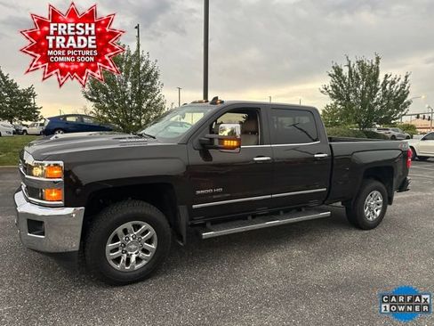 Used 2019 Chevrolet Silverado 3500 LTZ w/ Duramax Plus Package AWD/4WD image 1