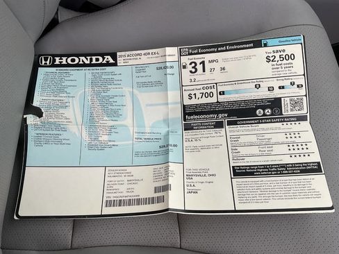 Used 2015 Honda Accord EX-L image 41