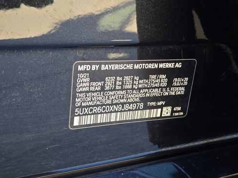 Used 2022 BMW X5 xDrive40i w/ M Sport Package image 26