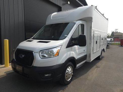 Used 2020 Ford Transit 350 DRW w/ Exterior Upgrade Package RWD image 2