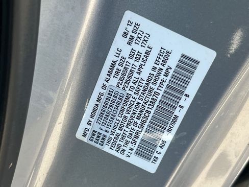 Used 2012 Honda Odyssey EX-L image 34