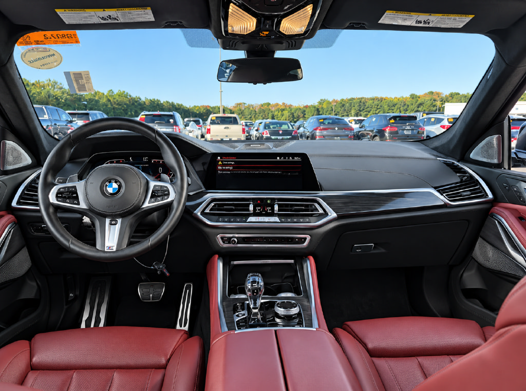 Used 2020 BMW X6 M50i w/ Executive Package AWD/4WD image 8