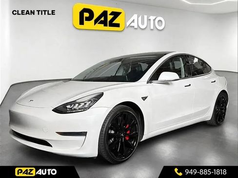 Used 2019 Tesla Model 3 Performance image 1
