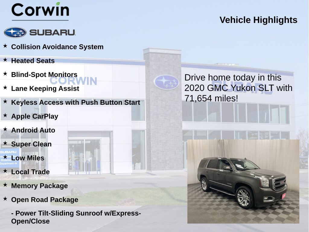 Used 2020 GMC Yukon SLT w/ Premium Edition AWD/4WD image 6