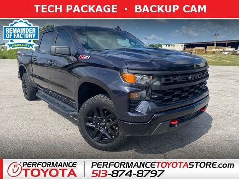Used 2022 Chevrolet Silverado 1500 Custom Trail Boss AWD/4WD image 1