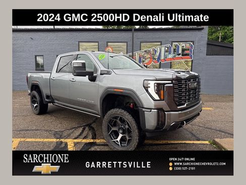 Used 2024 GMC Sierra 2500 Denali Ultimate w/ Snow Plow Prep/Camper Package AWD/4WD image 1