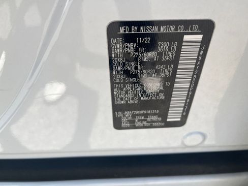 Used 2023 Nissan Armada SL RWD image 34