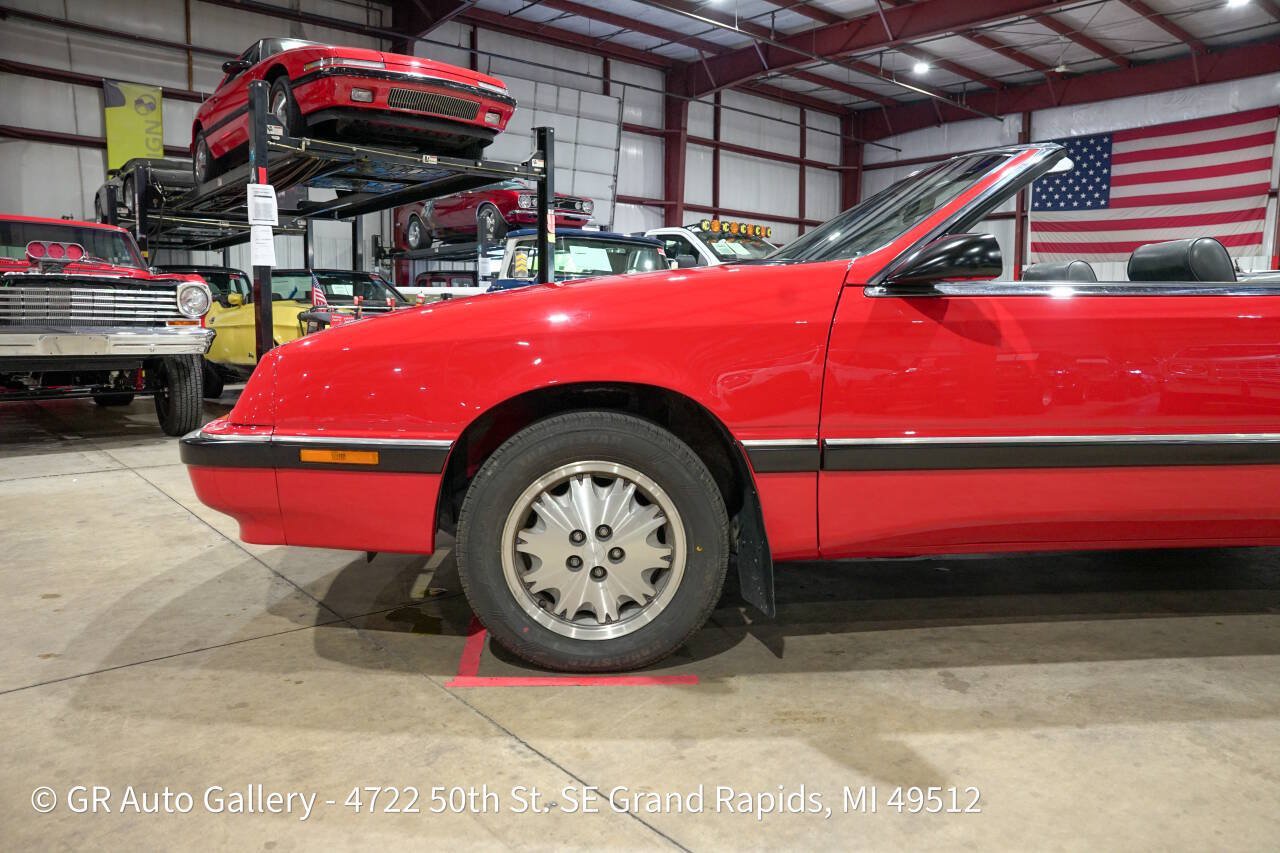 Used 1988 Chrysler LeBaron Convertible FWD image 3