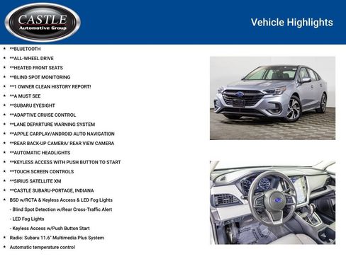 Used 2025 Subaru Legacy Premium AWD/4WD image 3
