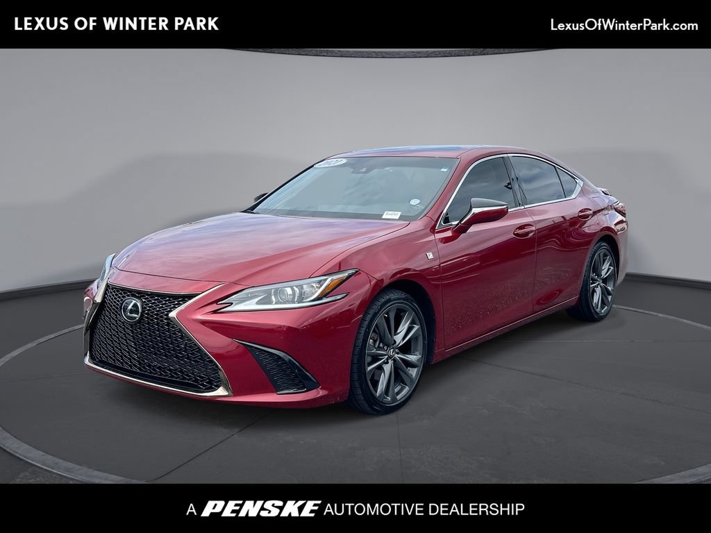 Used 2021 Lexus ES 350 F Sport w/ Accessory Package 2 FWD image 1