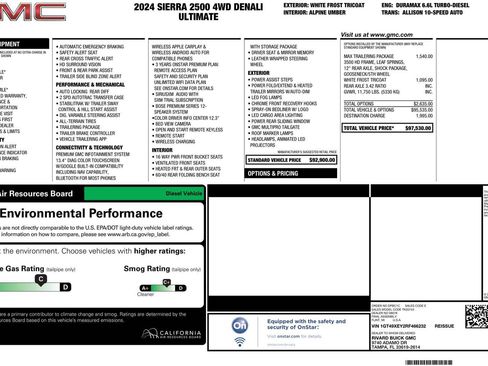 Used 2024 GMC Sierra 2500 Denali Ultimate w/ Max Trailering Package image 33