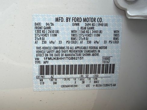 New 2026 Ford Explorer Platinum AWD/4WD image 27