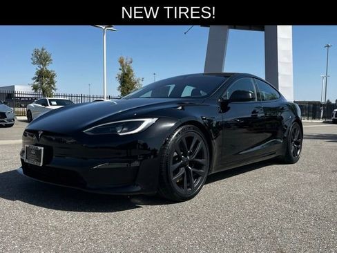 Used 2022 Tesla Model S Plaid AWD/4WD image 1