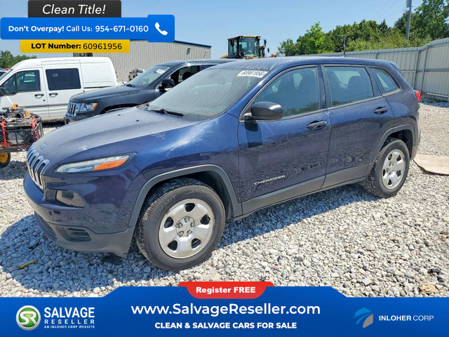 Used 2016 Jeep Cherokee Sport w/ Cold Weather Group AWD/4WD image 1