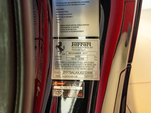 Certified 2018 Ferrari 488 GTB RWD image 26