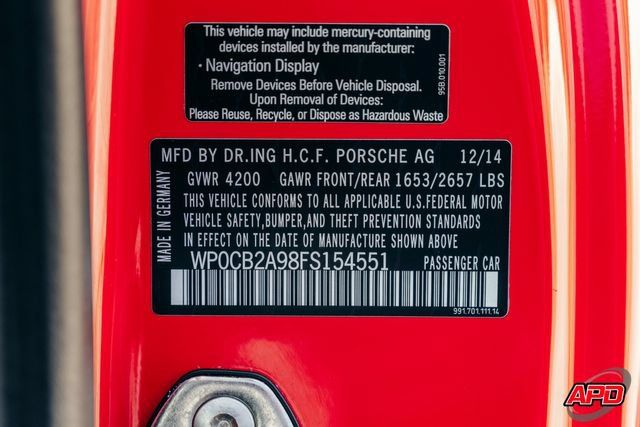 Used 2015 Porsche 911 Carrera S RWD image 74