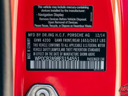 Used 2015 Porsche 911 Carrera S RWD image 74