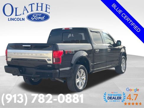 Certified 2019 Ford F150 Platinum w/ Equipment Group 701A Luxury image 6