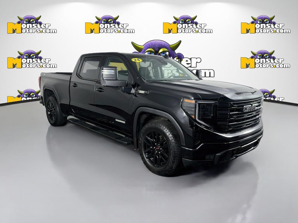 Used 2024 GMC Sierra 1500 Elevation w/ LPO, Elevation Black Package AWD/4WD image 3
