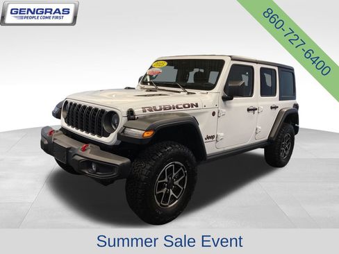 Certified 2025 Jeep Wrangler Unlimited Rubicon AWD/4WD image 3
