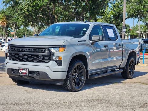 Used 2024 Chevrolet Silverado 1500 Custom w/ Turbomax Blackout Package RWD image 3