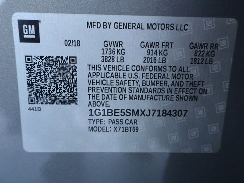 Used 2018 Chevrolet Cruze LT image 38