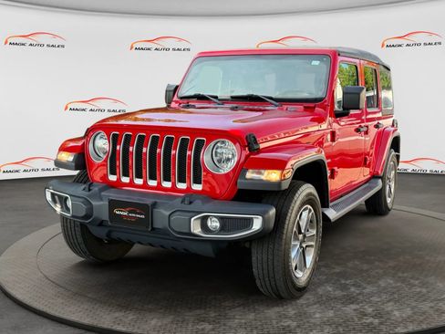 Used 2020 Jeep Wrangler Unlimited Sahara AWD/4WD image 1