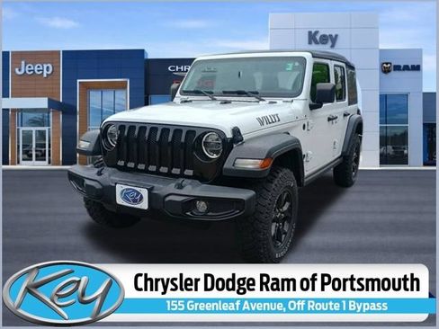 Used 2021 Jeep Wrangler Unlimited Sport AWD/4WD image 1