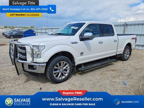 Used 2017 Ford F150 King Ranch w/ Equipment Group 601A Luxury AWD/4WD image 1