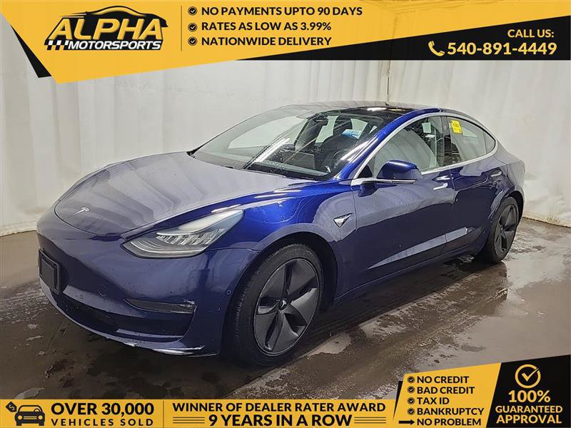Used 2018 Tesla Model 3 Long Range AWD/4WD image 1